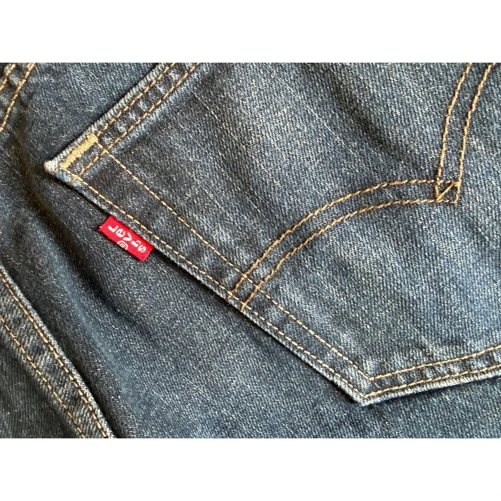 Levi's 527 Slim Bootcut Jeans 34x34 Boot 34 X 34 Denim Mens Levi Strauss